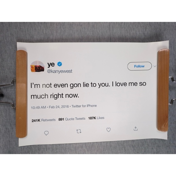 ‘Kanye West/ Ye’ Themed Print Posters - Picture 5 of 5